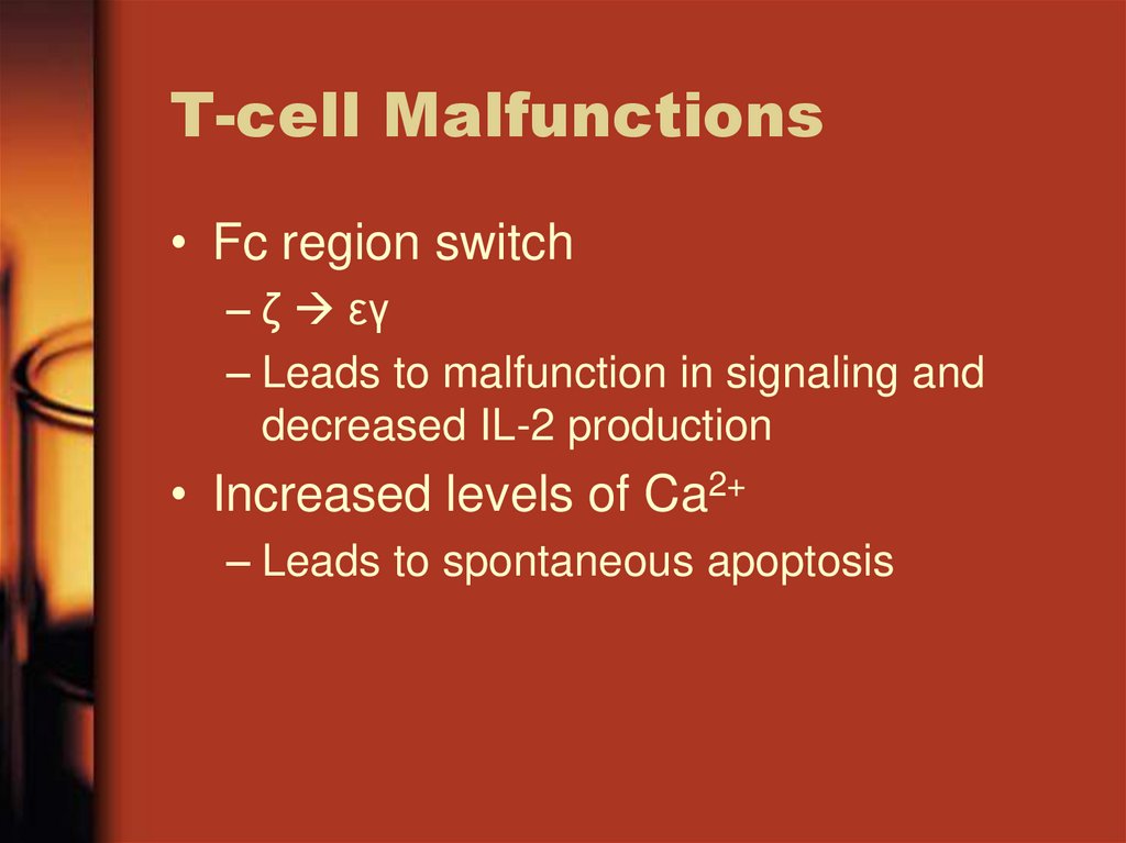 T-cell Malfunctions