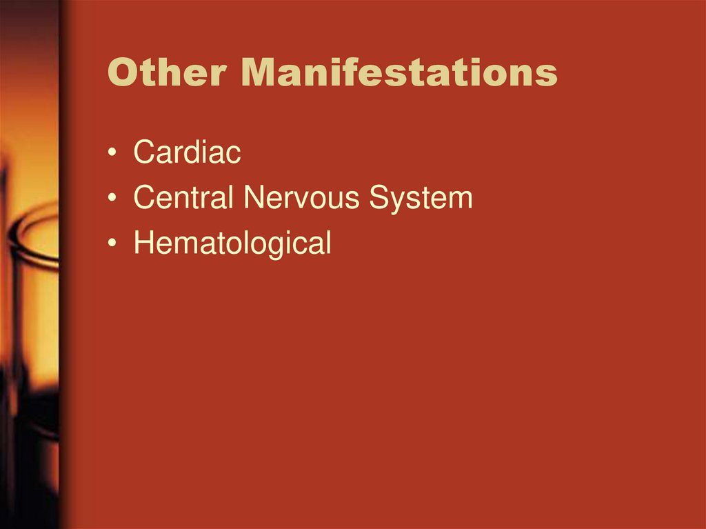 Other Manifestations
