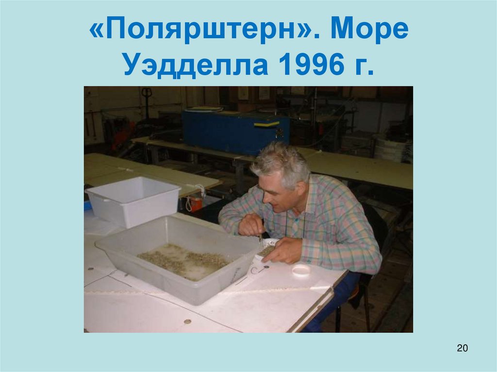 «Полярштерн». Море Уэдделла 1996 г.