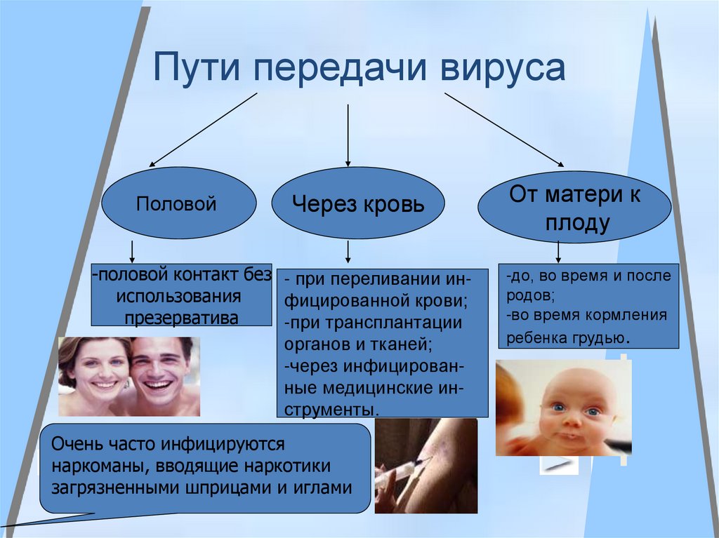 Виды передачи вирусов. Пути передачи вируса ВИЧ. Передача вируса.