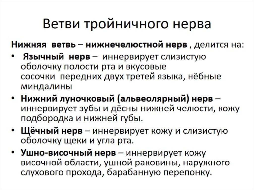Возбуждение периферической нервной системы