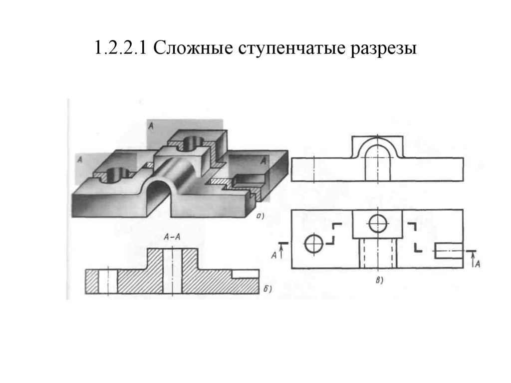 Сложные разрезы - презентация онлайн