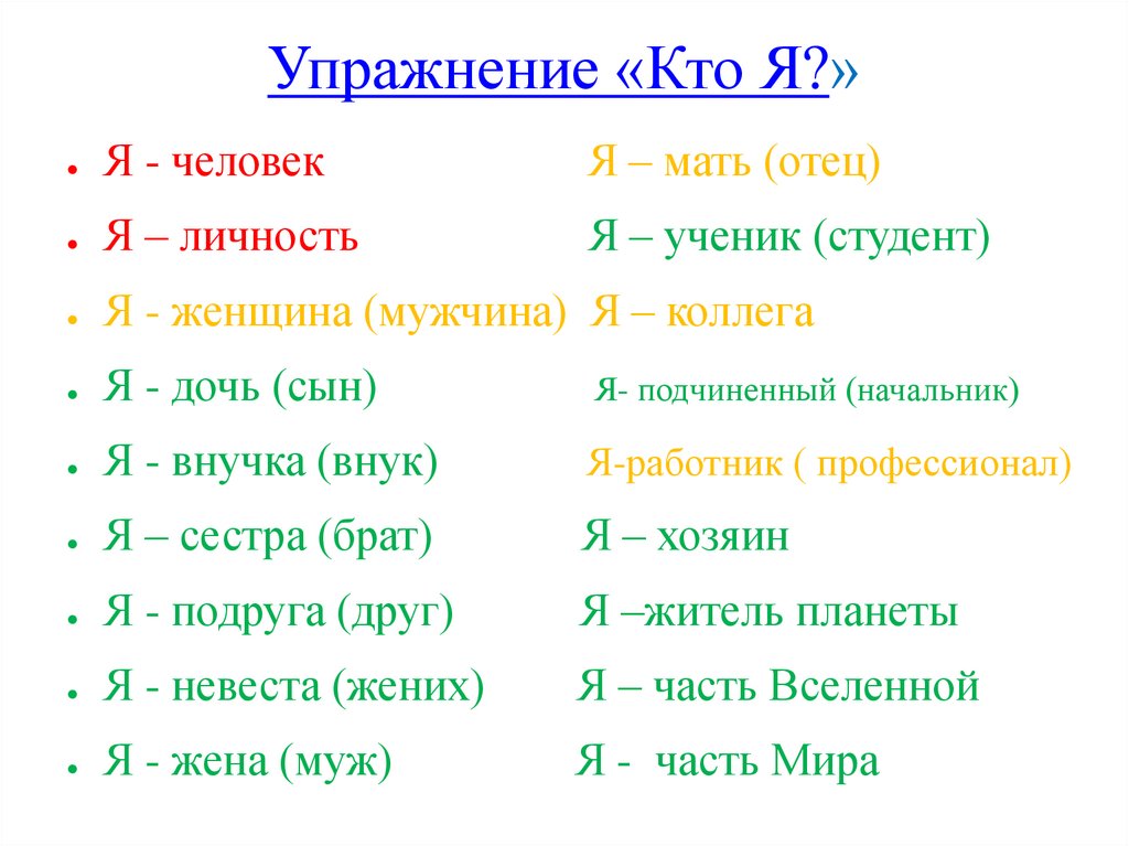 Определить десять. Упражнение кто я. Кто я определение. Упражнение кто я психология. Упражнение кто я ответы.