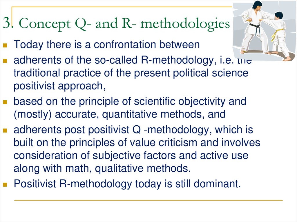 3. Concept Q- and R- methodologies