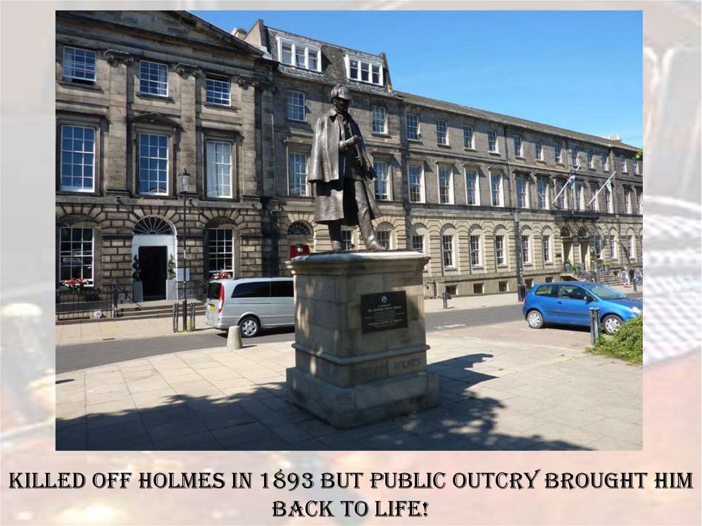 Дом конана дойла. Edinburgh дом Конан Дойла. Статуя Шерлока Холмса в Эдинбурге.