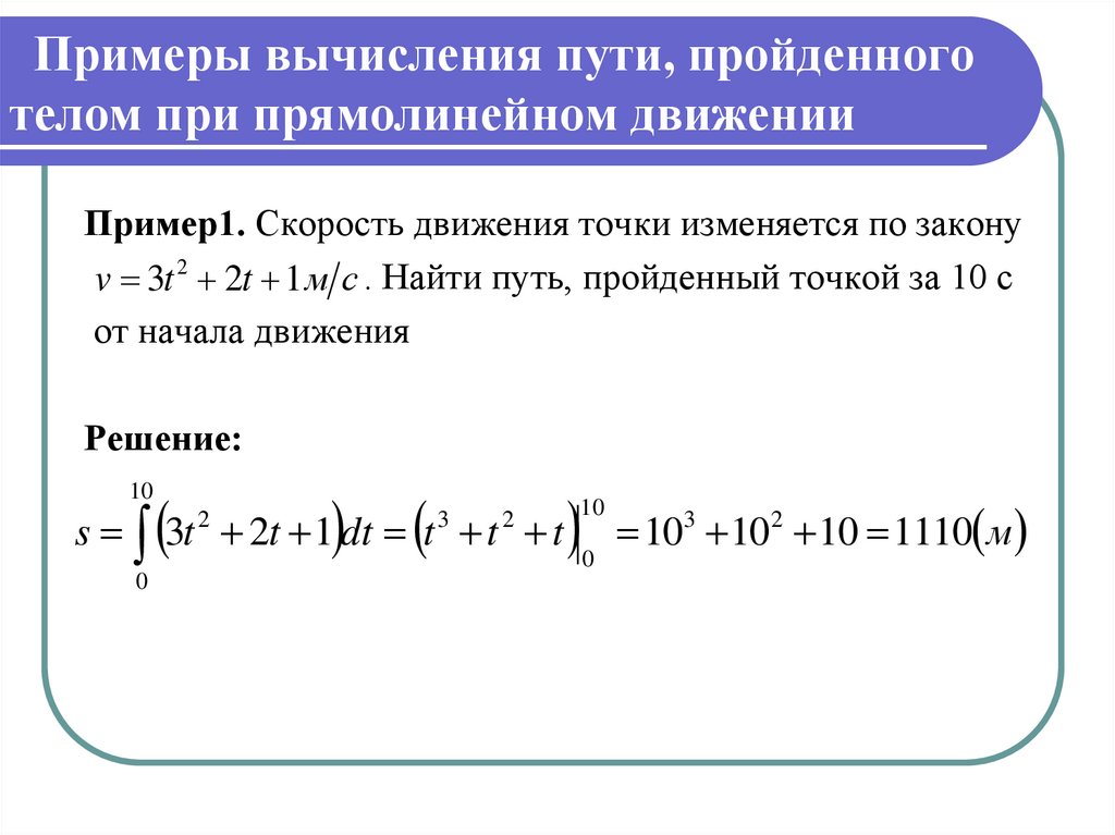 Определенные интегралы презентация