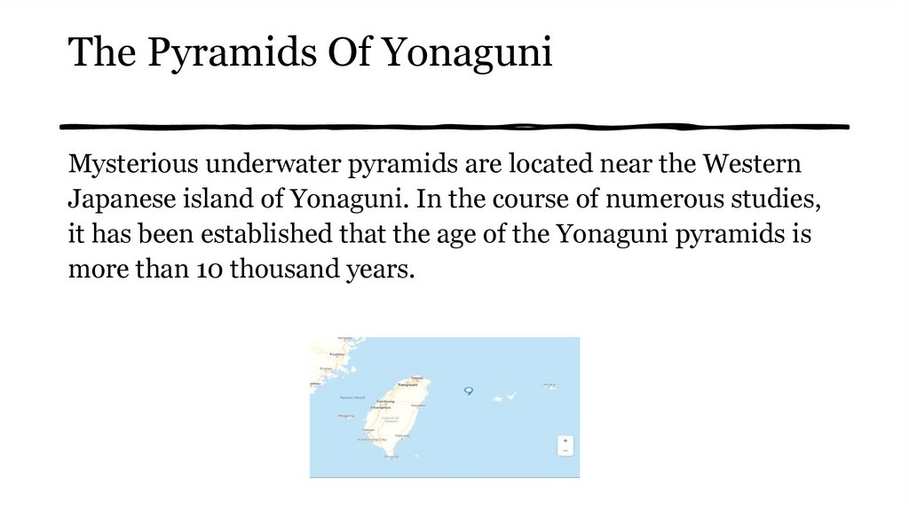 The Pyramids Of Yonaguni