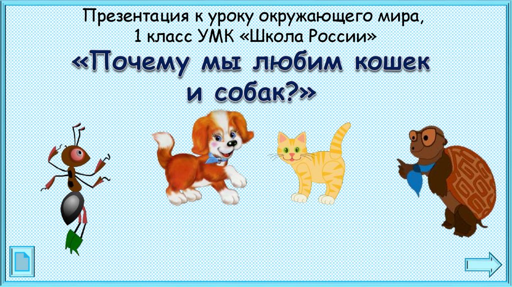 Кошки презентация 1 класс