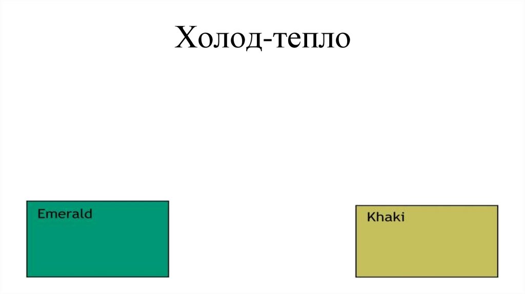 Холод-тепло