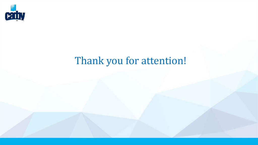 Thank you for attention!