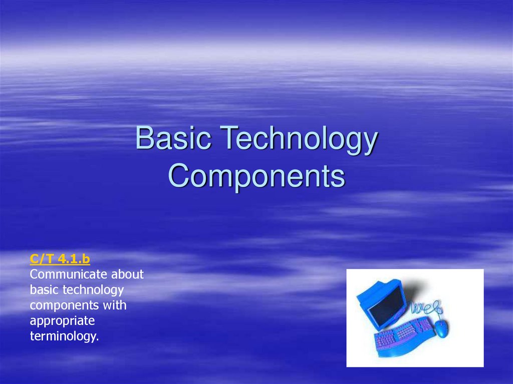 Basic technologies. Basic презентация. Basic тема.