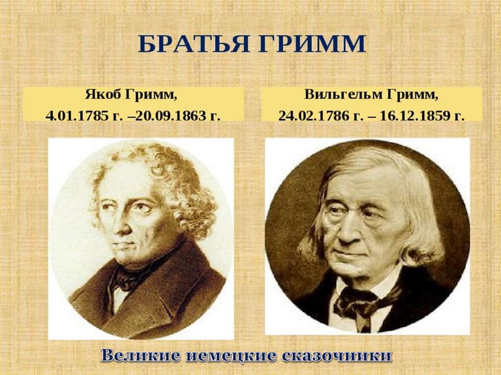 Сказки братьев гримм 2 класс внеклассное чтение презентация