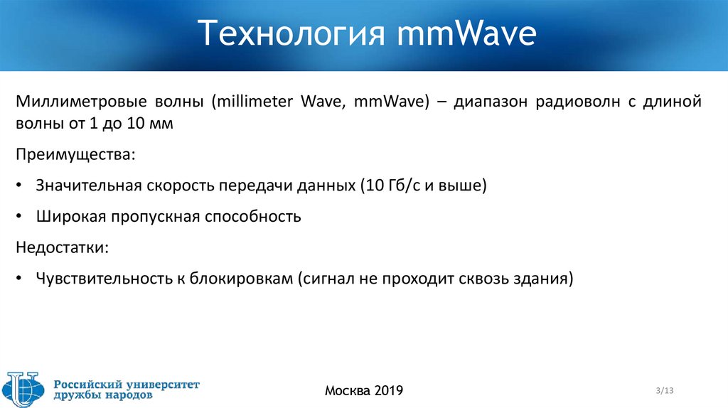 Технология mmWave
