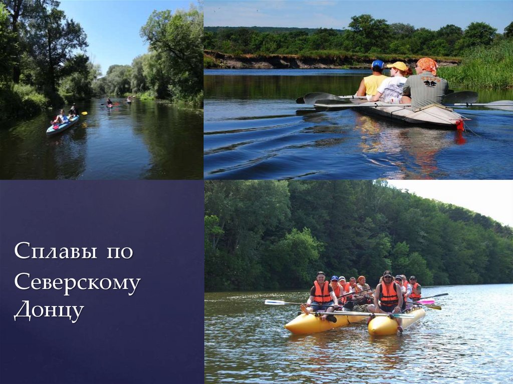 Сплавы по Северскому Донцу