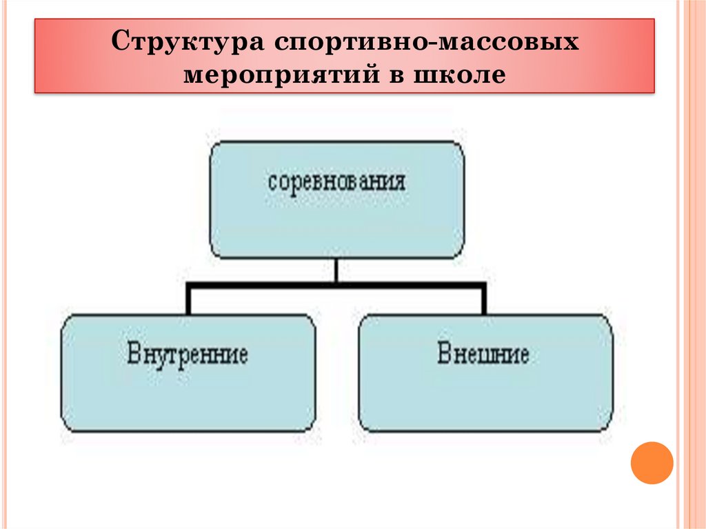 Иерархия соревнований. Структура спортивного мероприятия. Структура спортивных соревнований. Структура спортивной школы. Структура спортивного праздника.