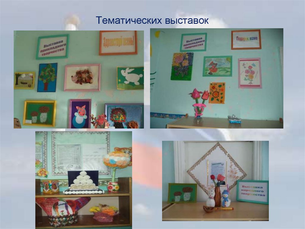Тематических выставок