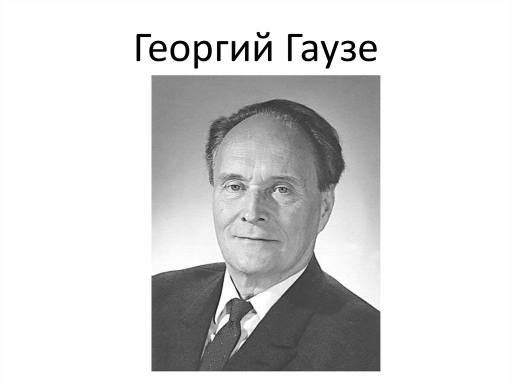 Георгий Гаузе