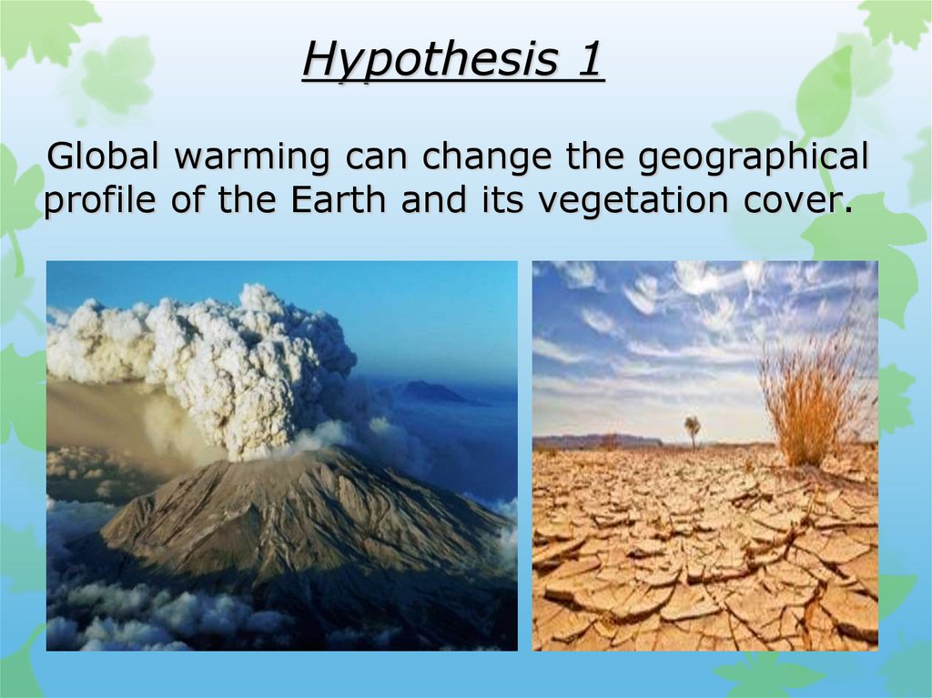 Global warming презентация на английском