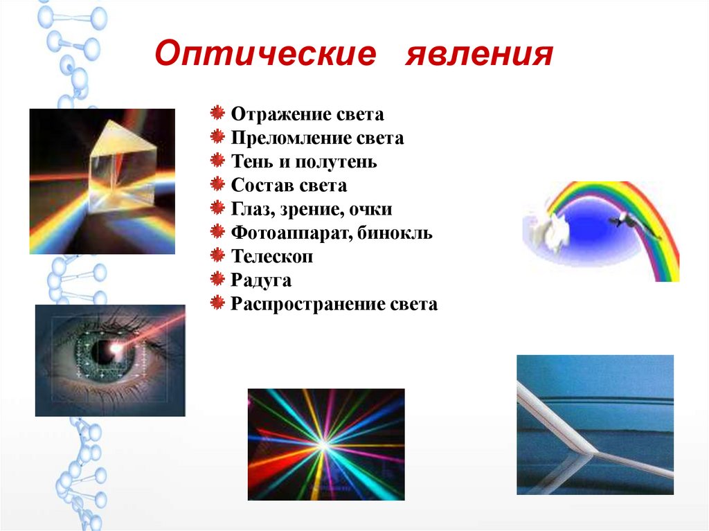 Электромагнитная природа света преломление света. Оптические явления. Оптические явления в физике. Оптические явления примеры. Оптика и оптические явления в природе.