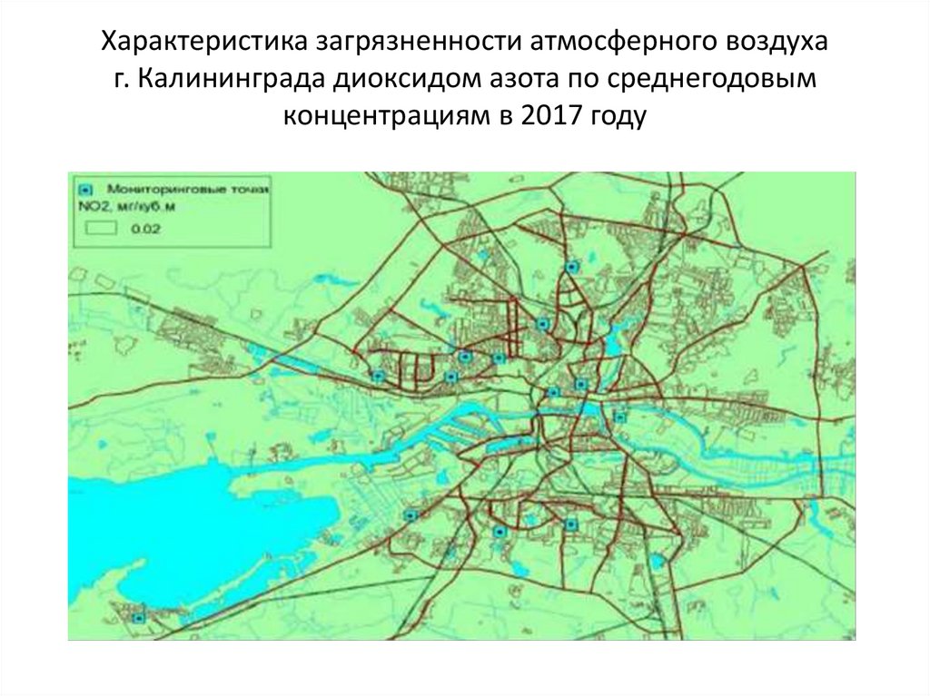Карта воздуха санкт петербурга