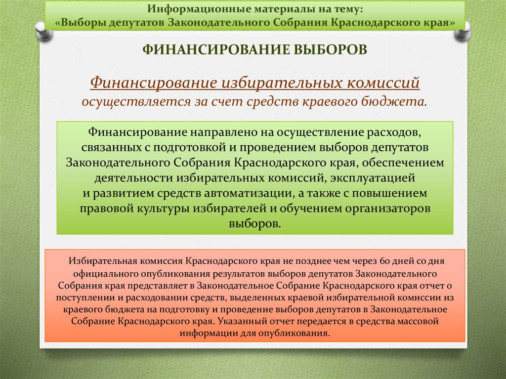 Финансирование выборов. Финансирование выборов в РФ кратко.