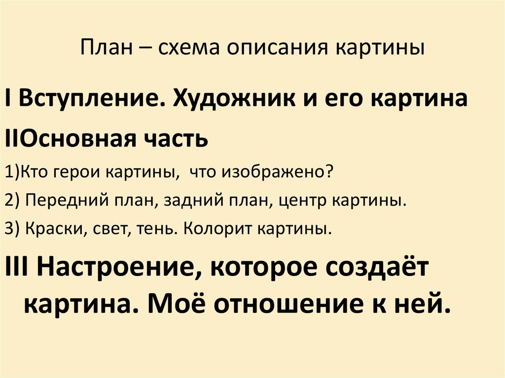 Подготовка к сочинению первые зрители 6 класс презентация