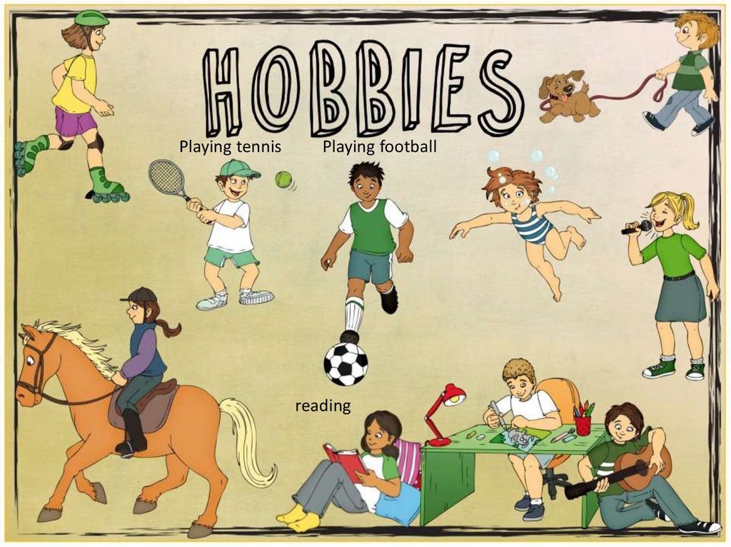 Как ребенок проводит свободное время. Хобби на английском языке. Хобби рисунок. Картинки на тему хобби. Плакат на тему хобби.