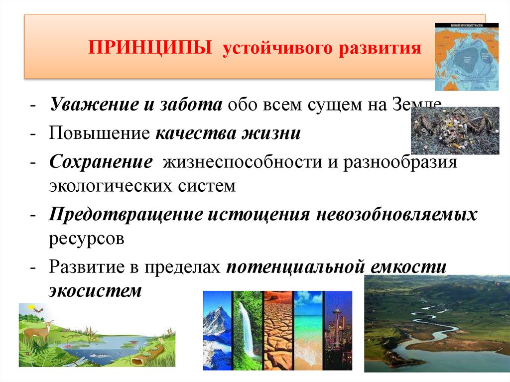 Устойчивое развитие это в экологии. Принципы устойчивого развития. Принципы устойчивого развития экология. 10 Принципов устойчивого развития. Концепция устойчивого развития экосистем.