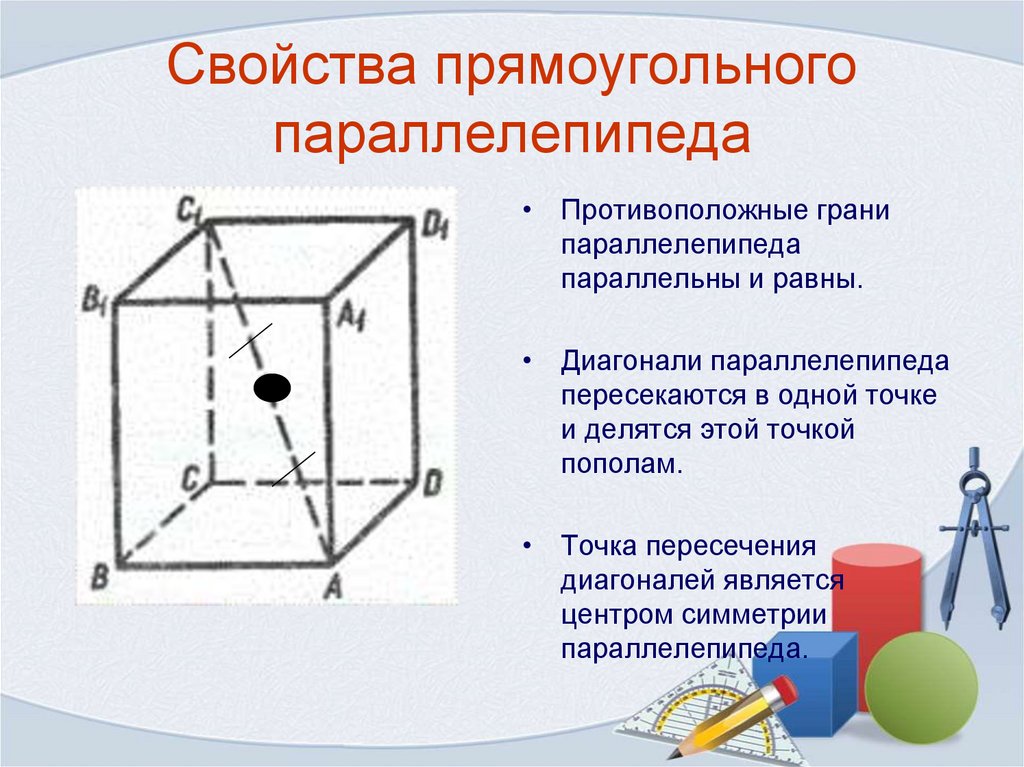 Презентация параллелепипед 9 класс