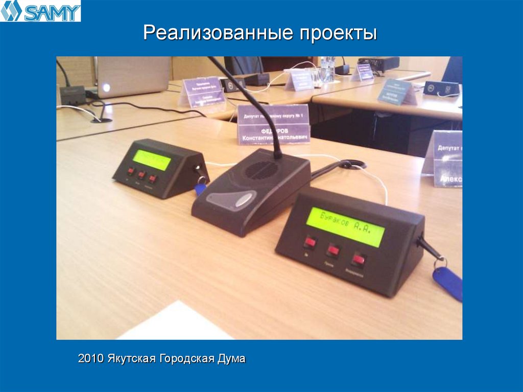 Реализованные проекты