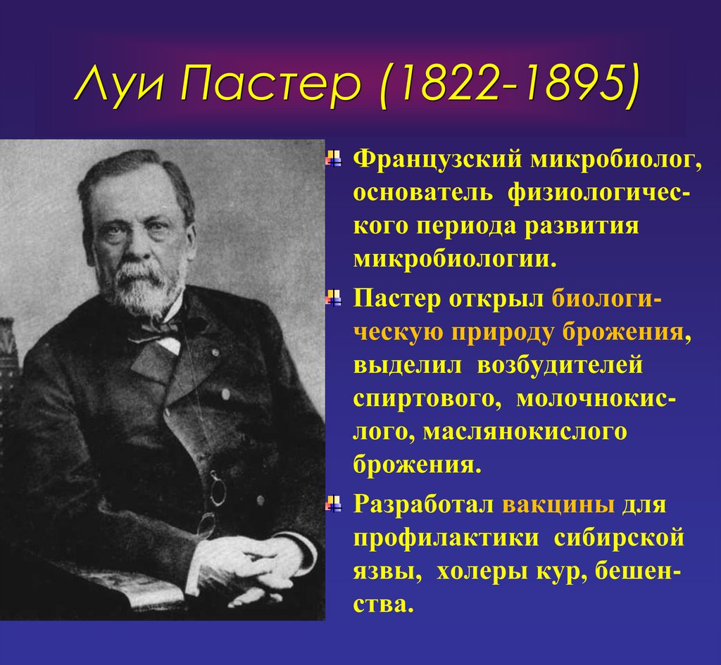 История и перспективы развития микробиологии. Лекция 1 - презентация онлайн