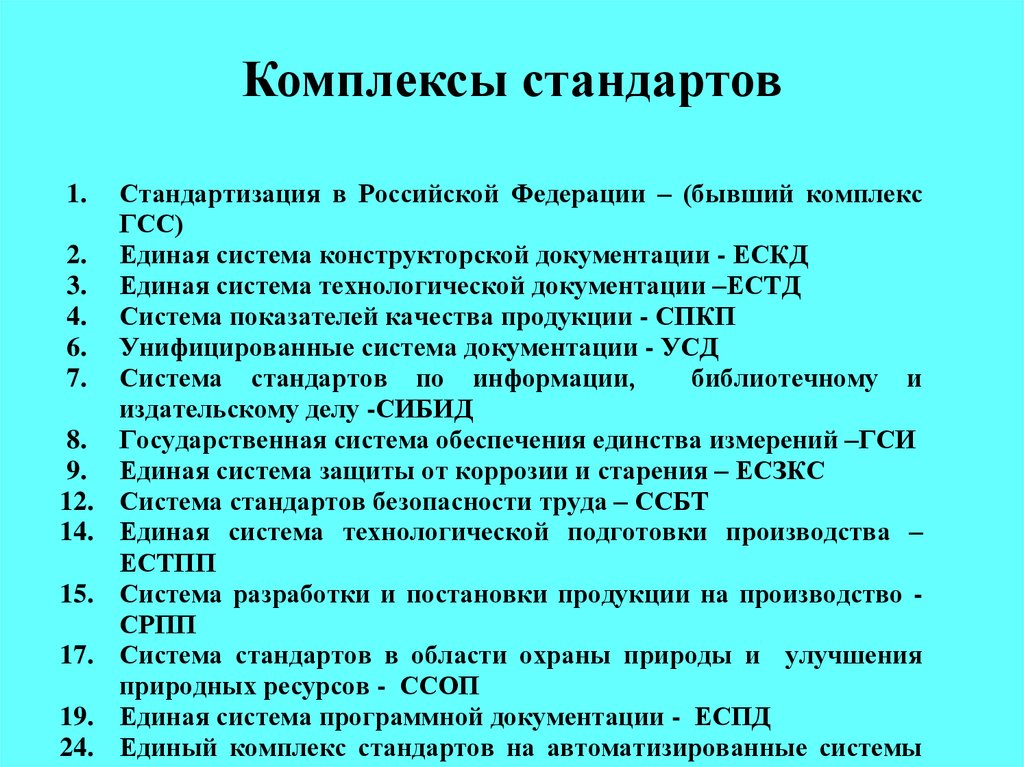 Стандарты практической. Системы стандартов. Межотраслевые системы стандартов. Комплексы стандартов. Комплекс (система) стандартов.