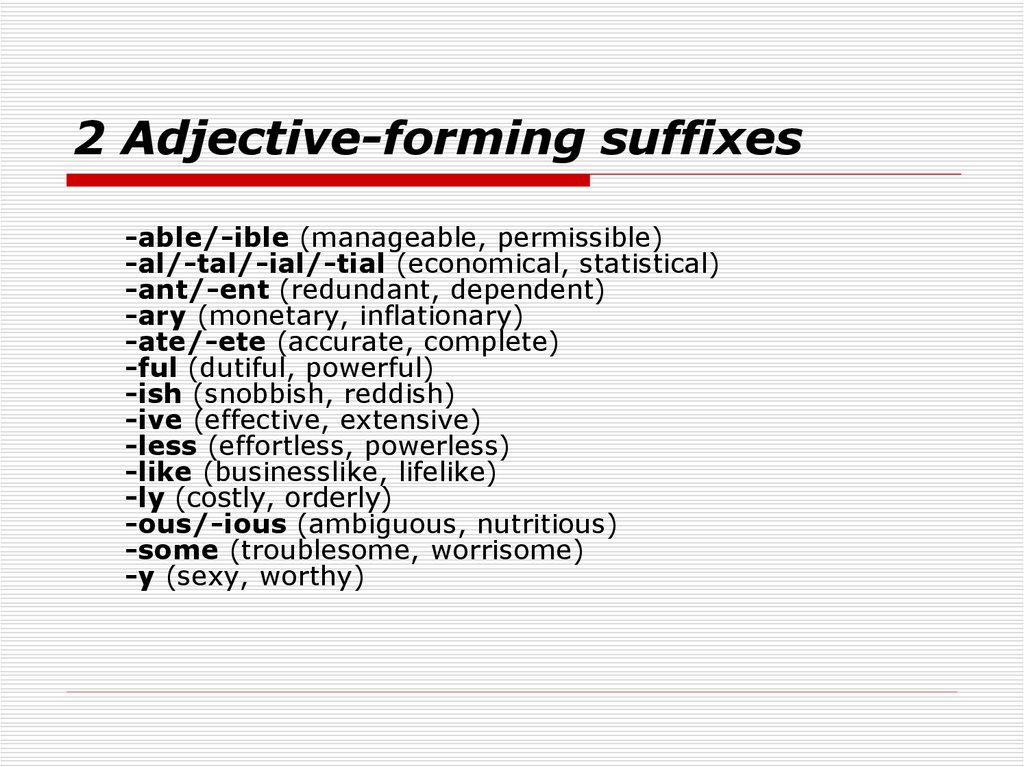 Adjective forming suffixes. Суффиксы able ible. Прилагательные с ible. Суффикс ible в английском языке.