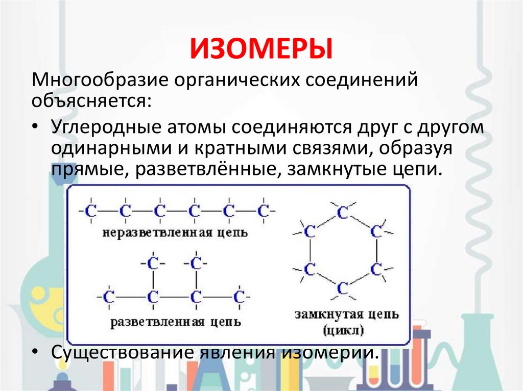 Изомеры это вещества