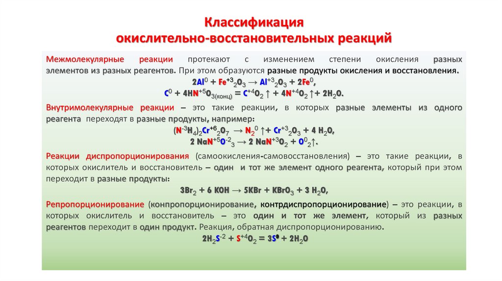 Составить окислительно