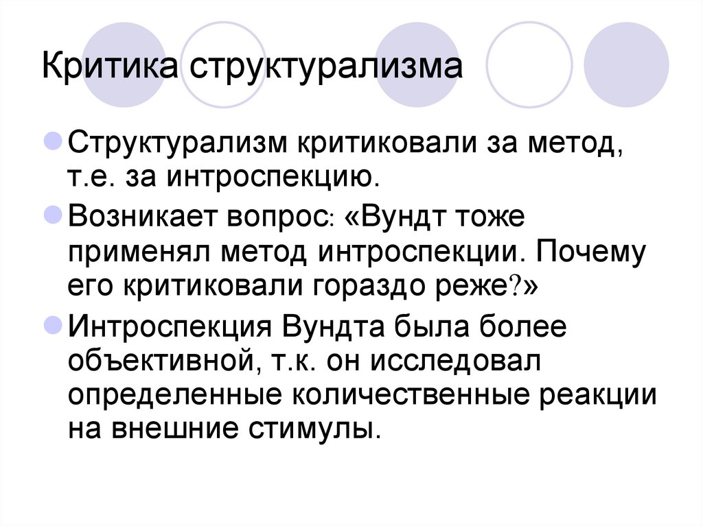 Что такое интроспекция. Критика структурализма. Структурализм метод. Представители структурализма в психологии. Структурализм в психологии.