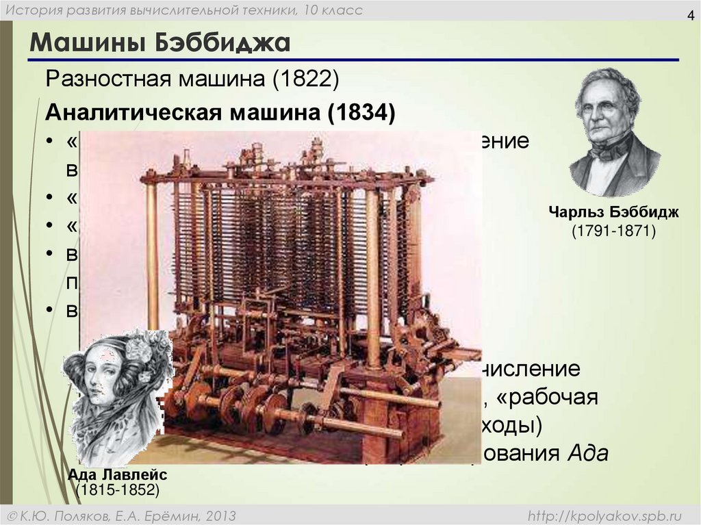 Какое влияние проект аналитической машины оказал на дальнейшее развитие вычислительной техники