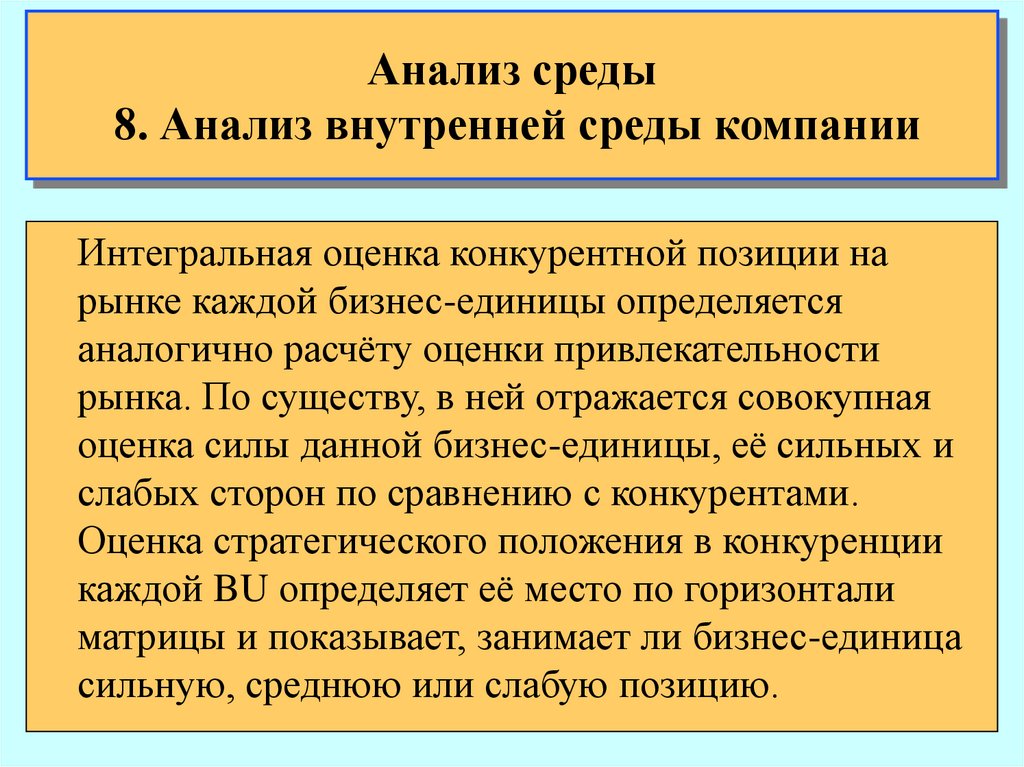 Анализ 8 класс