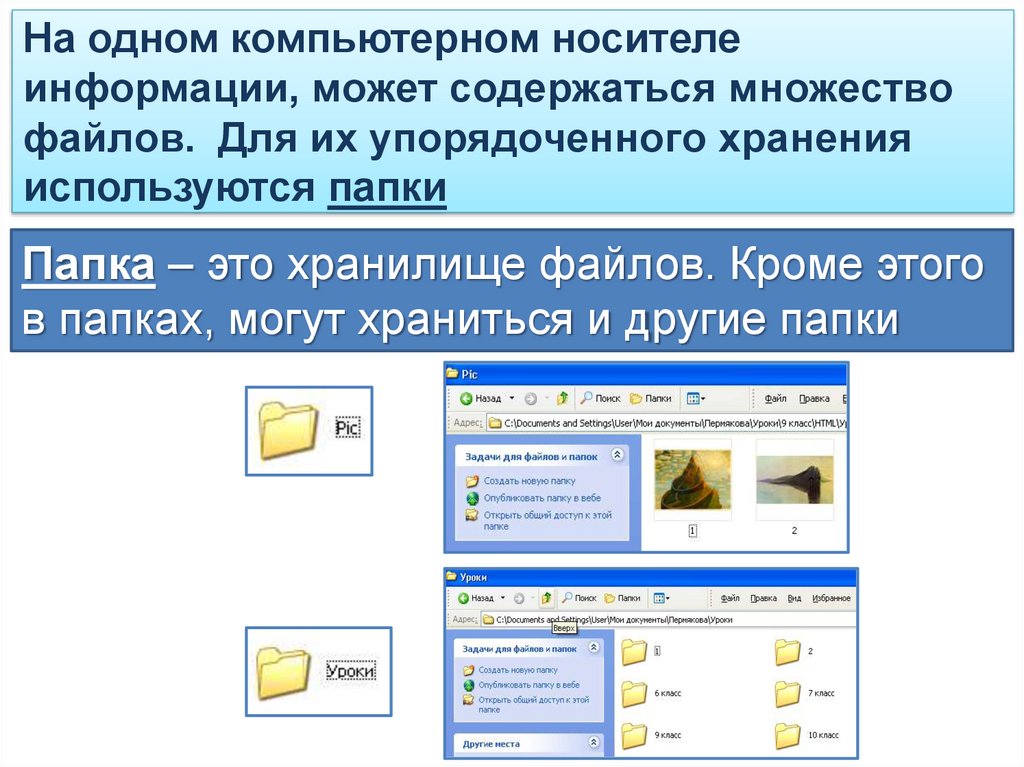 Отражает ли нахождение файлов в одном каталоге их совместное расположение на носителе данных