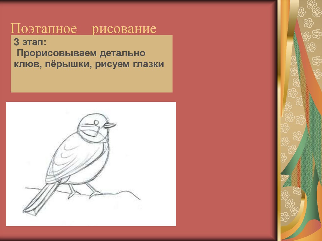 Презентация по изо 2 класс птицы пропорции выражают характер