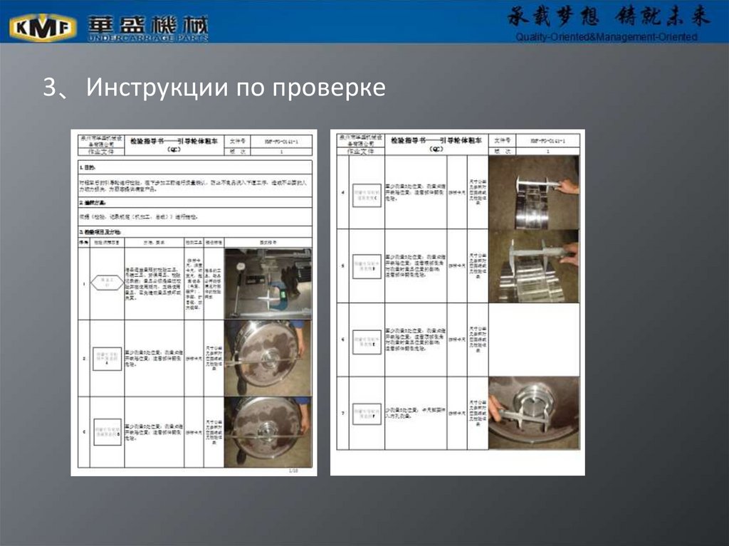 3、Инструкции по проверке