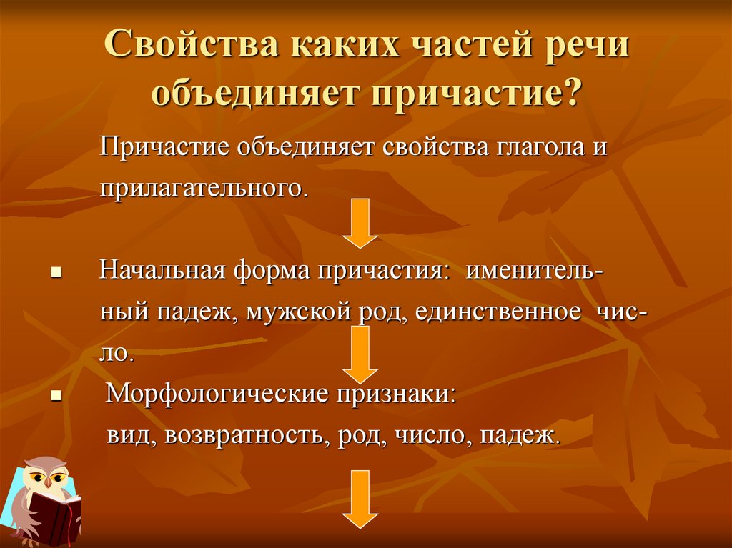 Объединение речи. Свойства каких частей речи объединяет в себе Причастие. Свойства каких частей речи объединяет в себе Причастие ответ. Какие свойства Причастие в себе соединяет, перечислите..