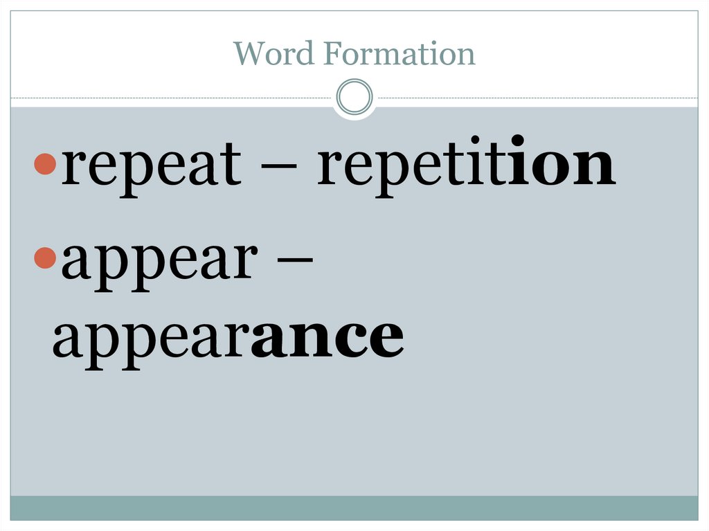 Word formation 9