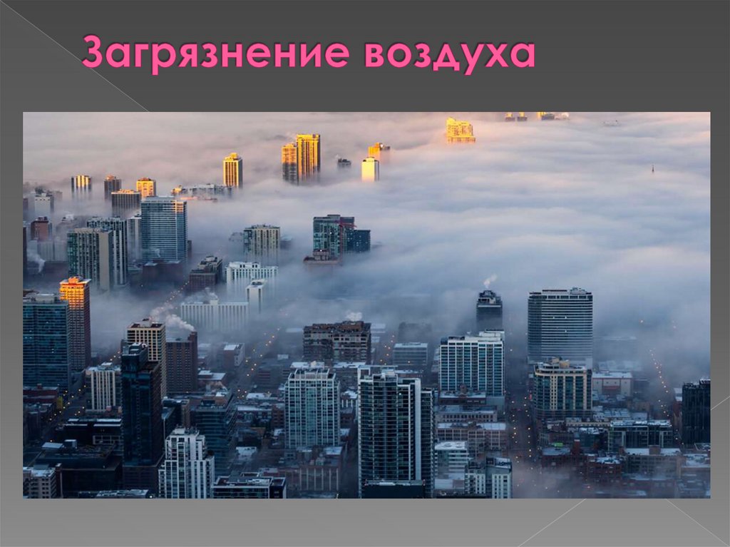 Загрязнение воздуха