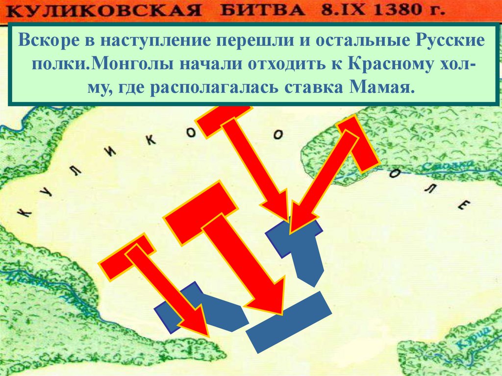 План пересказ куликовской битвы