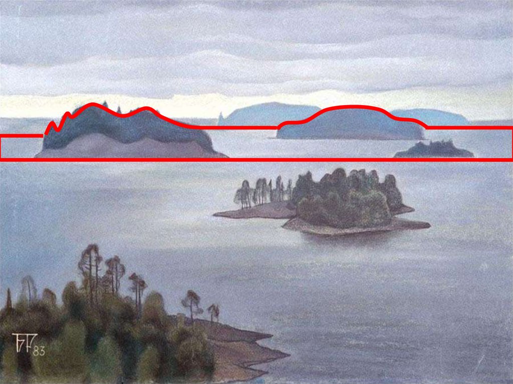 Пейзаж большой мир изо 6 класс. Смирнов-Русецкий картины Валаам.