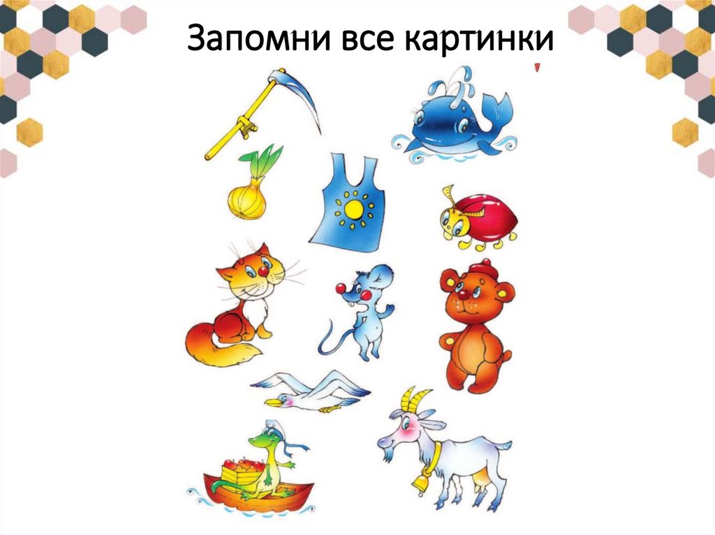 Запомни все картинки