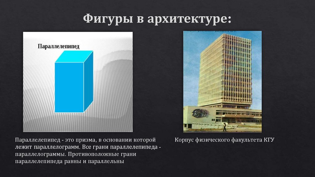 Фигуры в архитектуре: