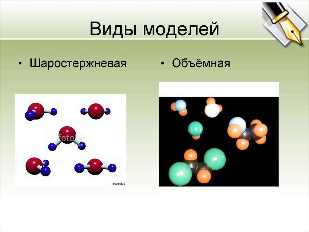 Виды моделей