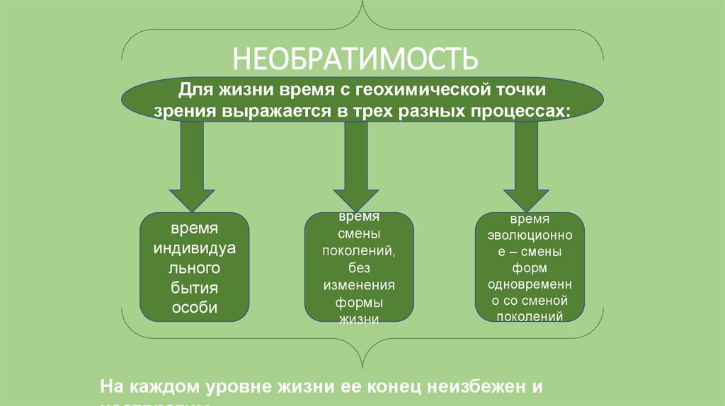 НЕОБРАТИМОСТЬ